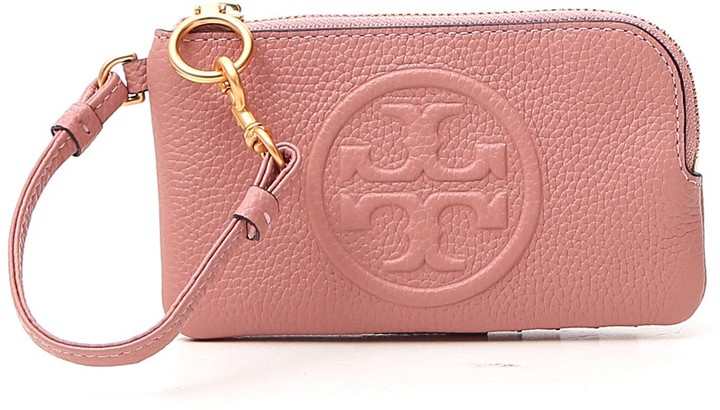 Tory Burch Perry Bombe Top-Zip Card Case - ShopStyle Bags