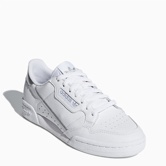 adidas White/silver Continental 80 sneakers