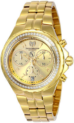Technomarine Goldtone Eva Longoria Bracelet Watch