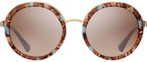 Thumbnail for your product : Prada Round Frame Sunglasses