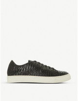 Thumbnail for your product : Bertie Endeavore leather trainers