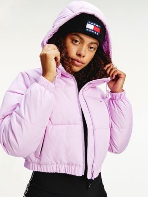Tommy Hilfiger Cropped Puffer Jacket - ShopStyle
