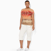 Thumbnail for your product : Ralph Lauren Woman Cotton-Linen Boatneck Tee