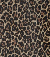 Thumbnail for your product : Saint Laurent Leopard virgin wool minidress