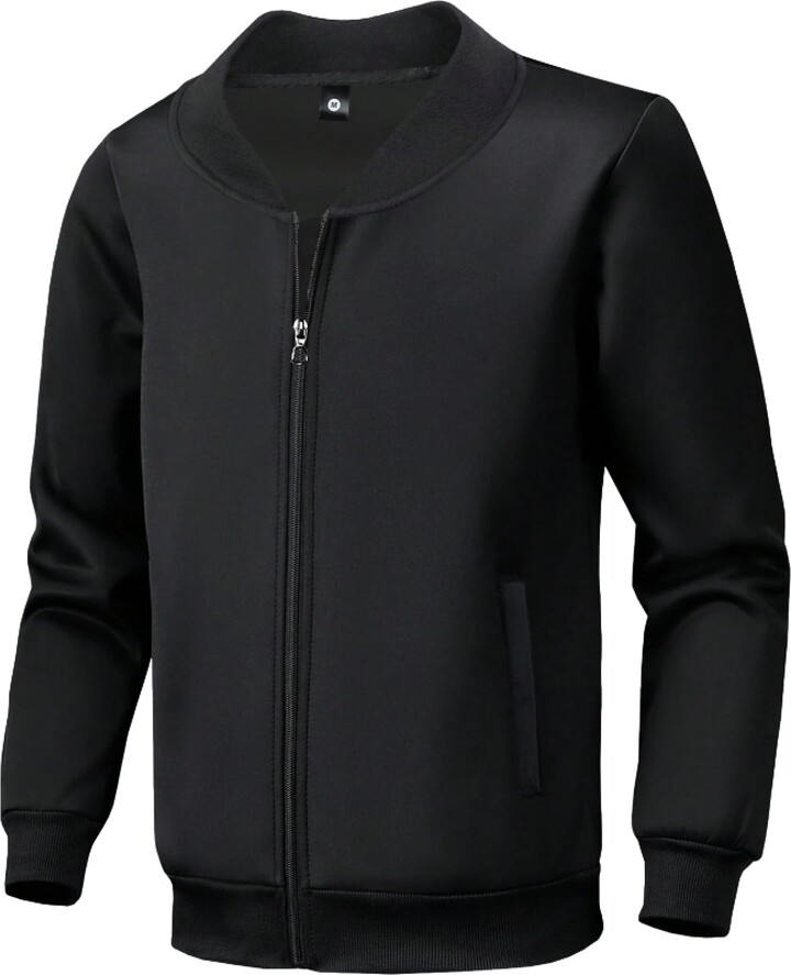 Outdoor Ventures Men's Lightweight Softshell Jacket Fleece Lined