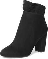 Thumbnail for your product : Black 'Aloe' Ruffle Ankle Boots