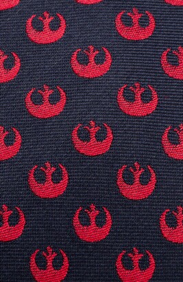 Cufflinks Inc. Star Wars Rebel Symbol Silk Tie