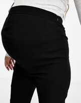 Thumbnail for your product : ASOS Maternity ASOS DESIGN Maternity high-waist pants skinny fit in black