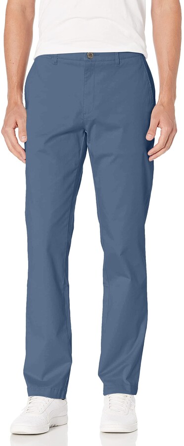 Goodthreads Men/'s Slim-Fit Modern Comfort Stretch Chino Pant Grey 29 x 34