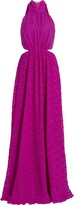 Thumbnail for your product : ML Monique Lhuillier Sleeveless Chiffon Maxi Dress