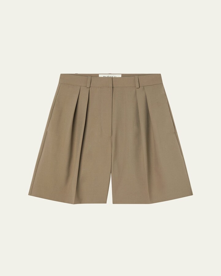 Rohe Tailored Wide-Leg Shorts