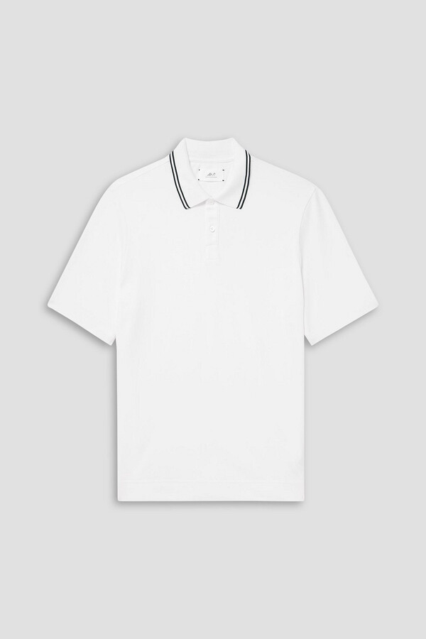 Piqué tennis polo shirt