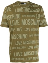 Thumbnail for your product : Love Moschino logo print crew neck T-shirt