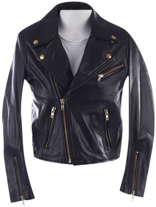Maje Women's Leather Jackets | Shop the world’s largest collection of ...