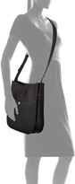 Thumbnail for your product : Loro Piana Fleur Large Leather Crossbody Bag, Black