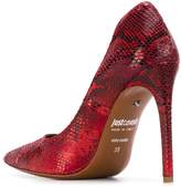 Thumbnail for your product : Just Cavalli snakeskin effect pumps