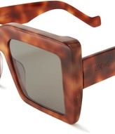 Thumbnail for your product : Loewe Square shaped oversize sunglasses