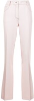 Thumbnail for your product : Giambattista Valli Contrast-Stitching High-Waist Trousers