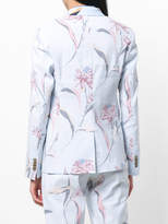 Thumbnail for your product : Paul Smith inverted floral print tailored blazer