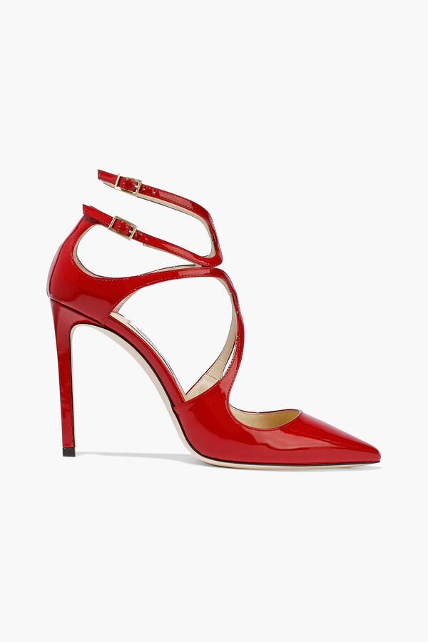 Jimmy Choo Lancer 100 Patentleather Pumps ShopStyle