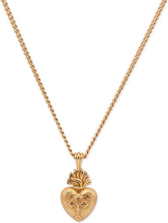 Emanuele Bicocchi Small Sacred Heart Necklace