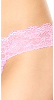 Thumbnail for your product : Hanky Panky Purrfectly Sheer Low Rise Thong