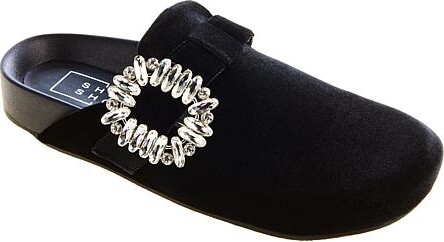 ShuShop® Shoes Avalon Updated Slide Mule - Black - Size 6 1/2