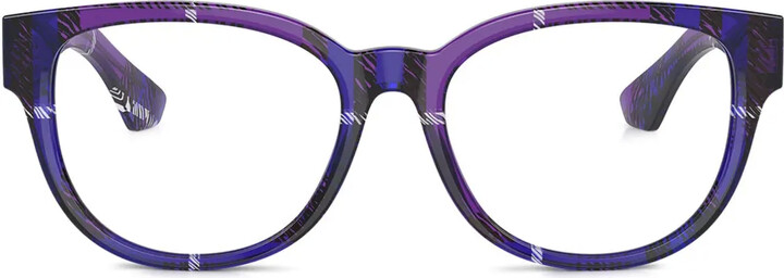 Burberry Eyewear Check-Pattern Glasses