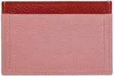 Thumbnail for your product : Miu Miu Pink and Red Card Holder