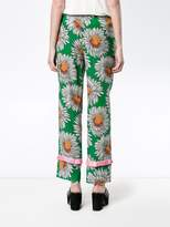 Thumbnail for your product : Gucci floral print trousers