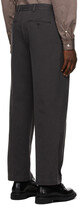 Thumbnail for your product : mfpen Grey Twill Assistent Trousers