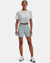 Thumbnail for your product : Under Armour Women's UA Branded Dip Dye Crop Short Sleeve