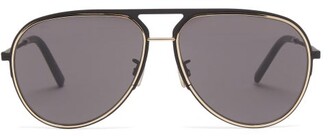 Christian Dior Aviator Metal Sunglasses - Black