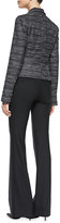 Thumbnail for your product : Nanette Lepore Two-Tone Woven Flannel Trousers