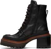 Thumbnail for your product : See by Chloe Black Mahalia Ankle Boots