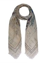 Thumbnail for your product : Alexander McQueen Letters To India Foulard