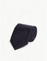 Thumbnail for your product : Prada Logo plaque nylon tie