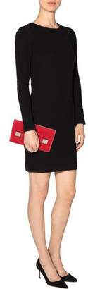 Delvaux Madame Leather Clutch