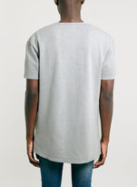 Thumbnail for your product : Topman Grey Oversize Sweater T-Shirt