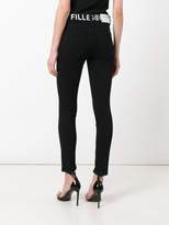Thumbnail for your product : Filles a papa Cameron embellished slim jeans