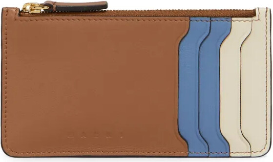 Marni Logo-Debossed Cardholder