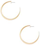 Thumbnail for your product : Forever 21 Hammered Hoop Earrings