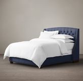 Thumbnail for your product : Restoration Hardware Warner Tufted Fabric Bed With Nailheads