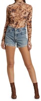 Thumbnail for your product : Moussy Vintage Upland Distressed Denim Shorts