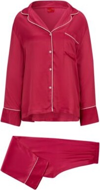 Milana - Women's Pink Silk Pajamas Set – RosePaulino