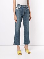 Thumbnail for your product : AGOLDE High-Waisted Cropped Jeans