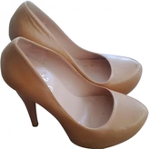 Thumbnail for your product : Alejandro Ingelmo Beige Leather Heels