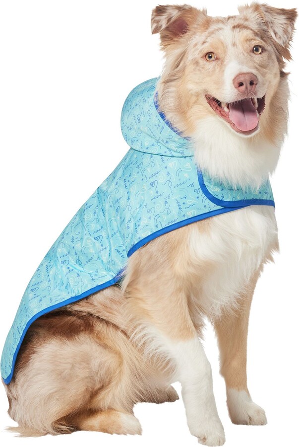 Frisco Lightweight Doodle Dog Raincoat, Small