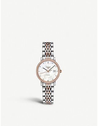 Longines L4.310.5.88.7 Elegant rose gold and diamond watch