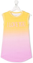 Thumbnail for your product : Alberta Ferretti Kids TEEN I Love You sleeveless T-shirt